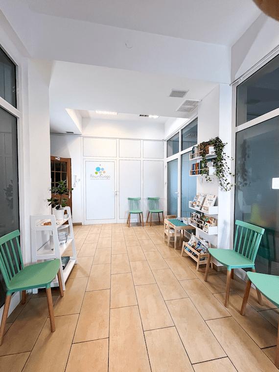 Poczekalnia w Centrum Terapii Równowaga Kalisz